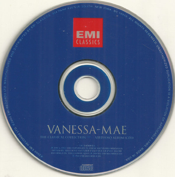 Vanessa-Mae : The Classical Collection, Part 1 (3xCD, Comp, Club)
