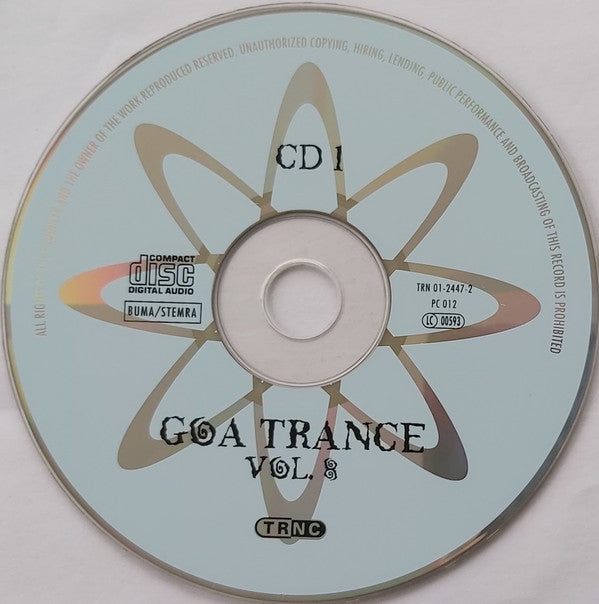 Various : Goa Trance Vol.8 (2xCD, Comp)