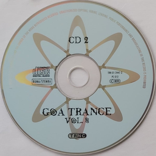 Various : Goa Trance Vol.8 (2xCD, Comp)