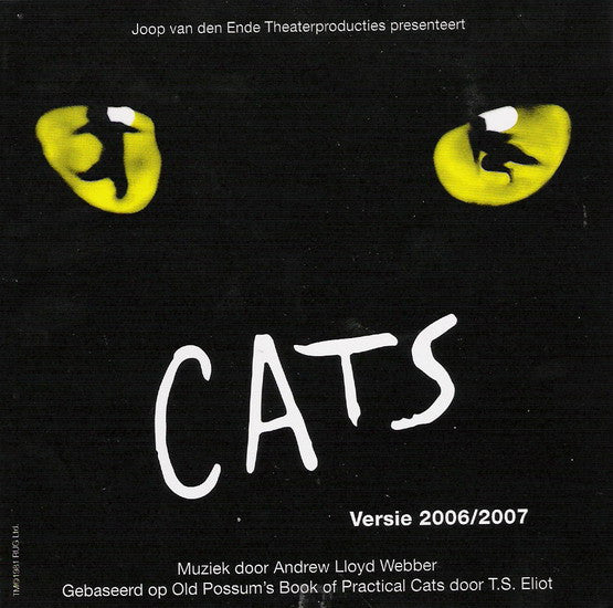 Various : Cats - Versie 2006/2007 - Het Nederlandse Cast Album (CD, Comp)