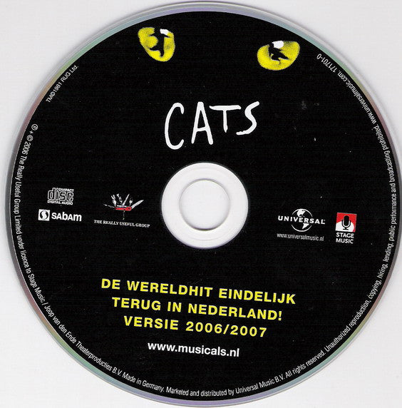 Various : Cats - Versie 2006/2007 - Het Nederlandse Cast Album (CD, Comp)