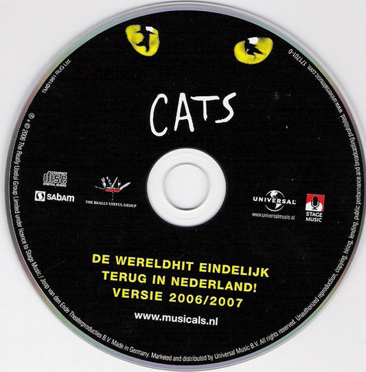 Various : Cats - Versie 2006/2007 - Het Nederlandse Cast Album (CD, Comp)