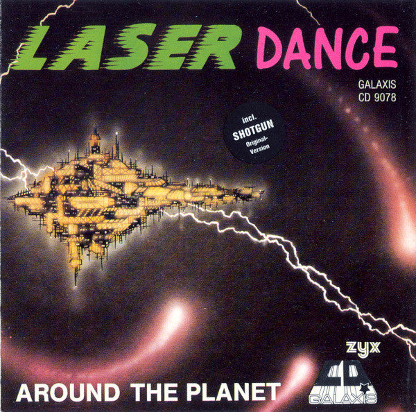 Laserdance : Around The Planet (CD, Album)