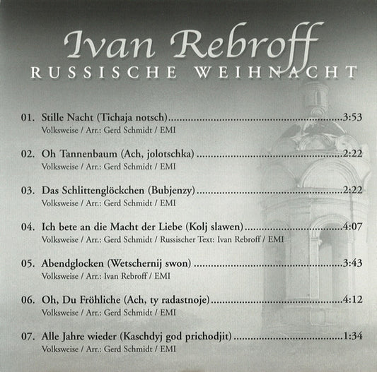 Ivan Rebroff : Russische Weihnacht (CD, Album)