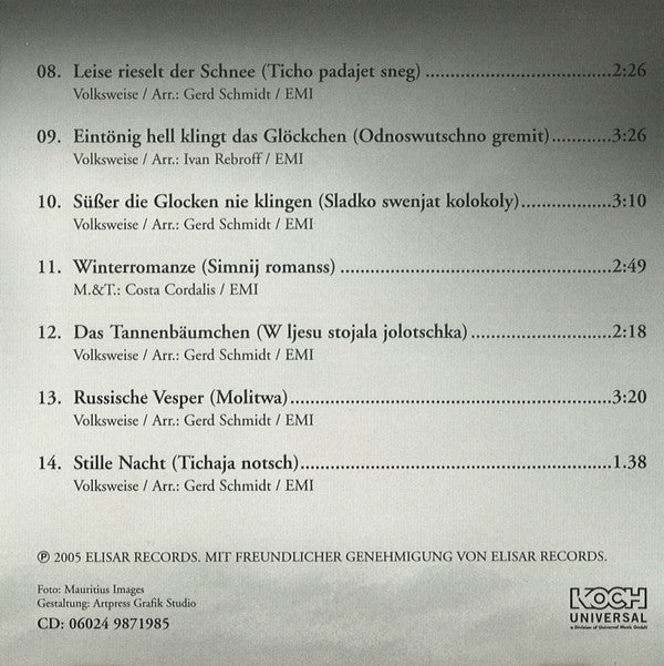 Ivan Rebroff : Russische Weihnacht (CD, Album)