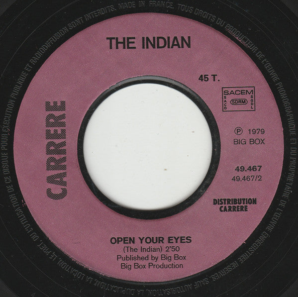The Indian (3) : I Wouldn't Give You Up (7", Single)