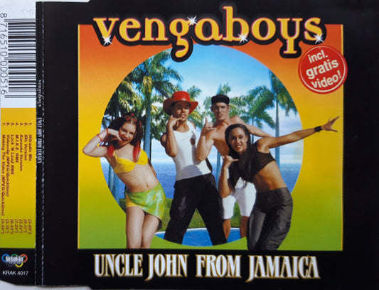 Vengaboys : Uncle John From Jamaica (CD, Maxi, Enh)