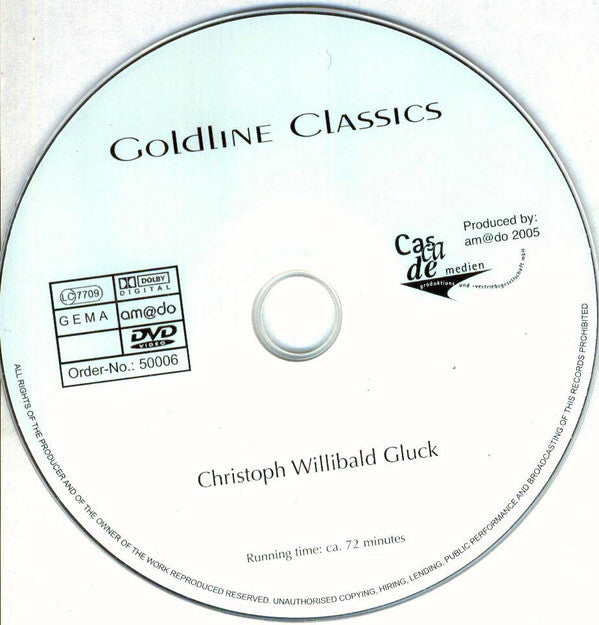 Christoph Willibald Gluck : Orpheus And Eurydice (DVD-V)