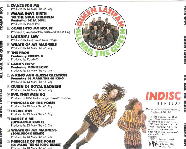 Queen Latifah : All Hail The Queen (CD, Album)