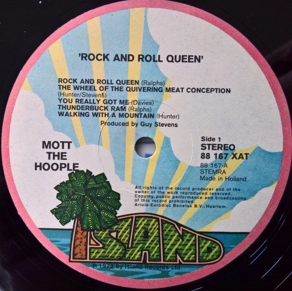 Mott The Hoople : Rock And Roll Queen (LP, Comp, RE)