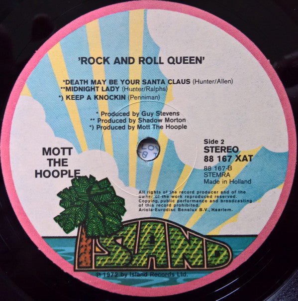 Mott The Hoople : Rock And Roll Queen (LP, Comp, RE)