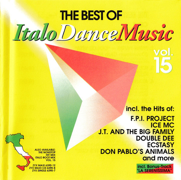 Various : The Best Of Italo Dance Music Vol. 15 (2xCD, Comp)