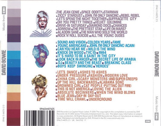 David Bowie : The Platinum Collection (3xCD, Comp, RE)
