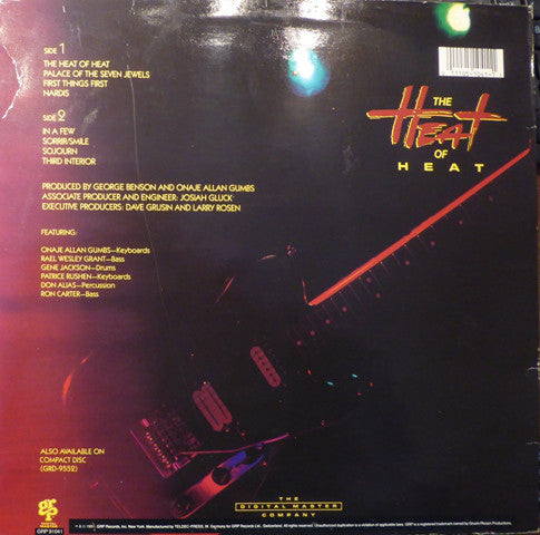 Kevin Eubanks : The Heat Of Heat (LP, Album)
