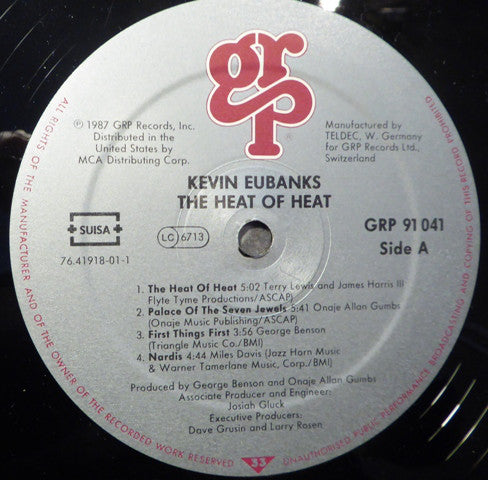 Kevin Eubanks : The Heat Of Heat (LP, Album)