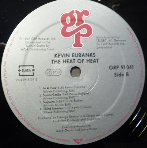 Kevin Eubanks : The Heat Of Heat (LP, Album)