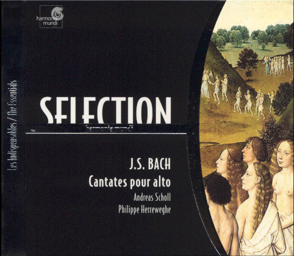 Johann Sebastian Bach, Andreas Scholl, Philippe Herreweghe : Cantates Pour Alto (CD, RE)