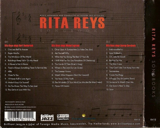 Rita Reys : Songbooks (3xCD, Comp, Dig)