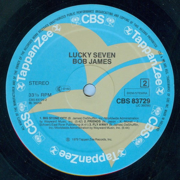 Bob James : Lucky Seven (LP, Album, Gat)