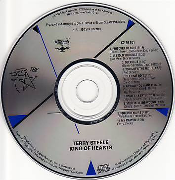 Terry Steele : King Of Hearts (CD, Album)