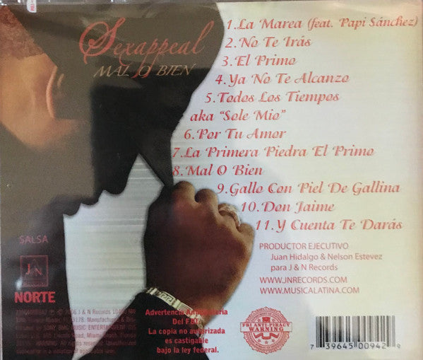 Sexappeal : Mal O Bien (CD, Album)