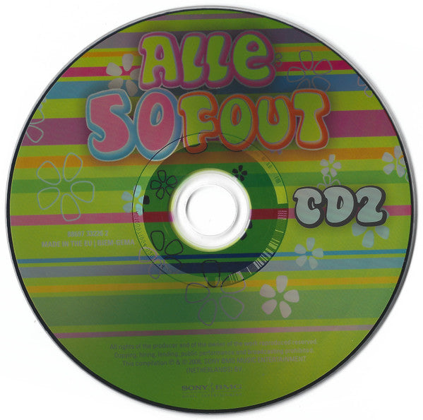 Various : Alle 50 Fout (3xCD, Comp)