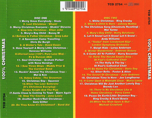 Various : 100% Christmas (2xCD, Comp)