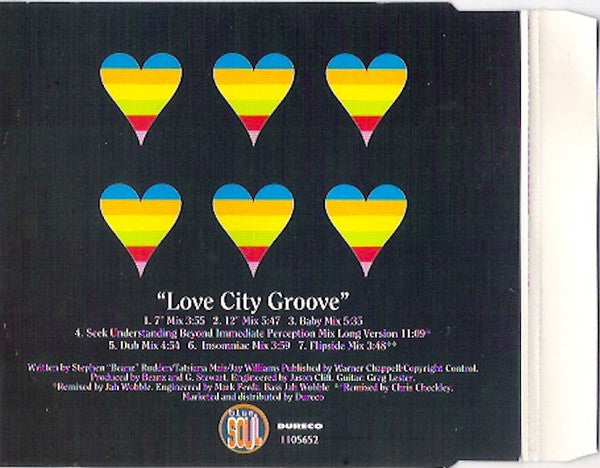 Love City Groove : Love City Groove (CD, Maxi)