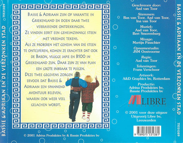 Bassie & Adriaan : En De Verzonken Stad Hoorspel (CD)