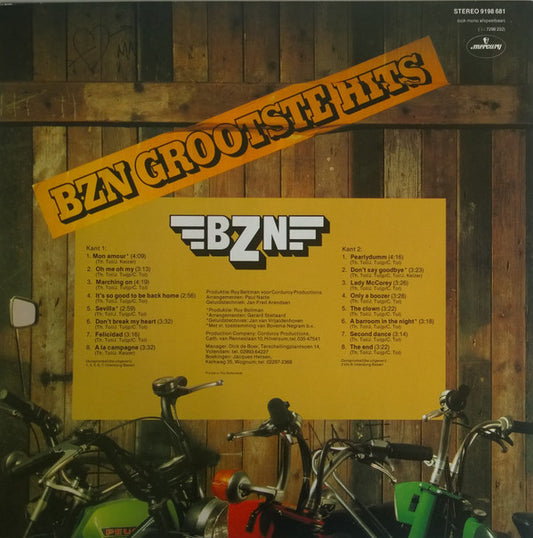 BZN : Grootste Hits (LP, Comp, Blu)