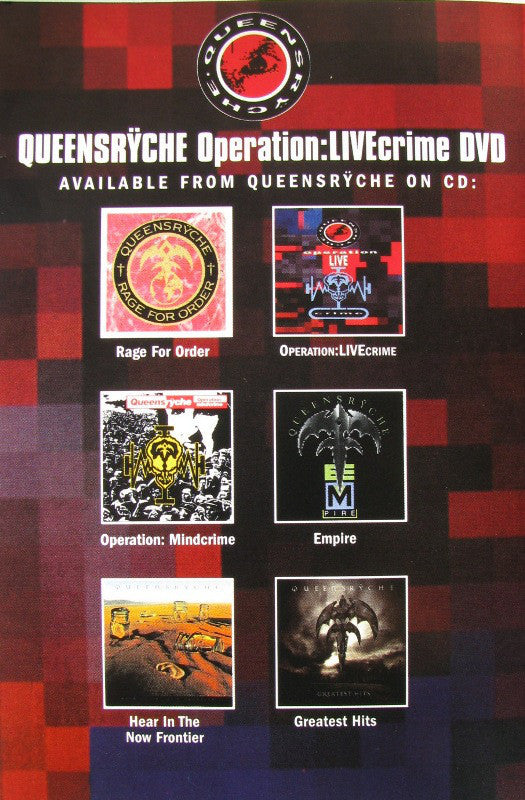 Queensrÿche : Operation: Livecrime (DVD, RE, Multichannel)
