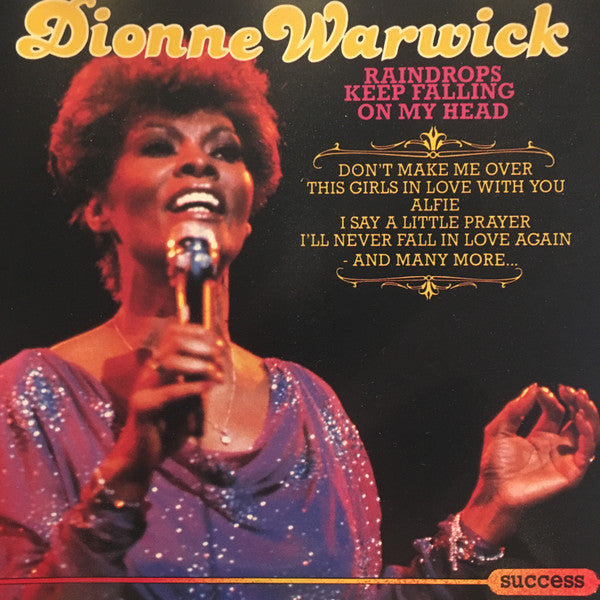 Dionne Warwick : Raindrops Keep Falling On My Head (CD, Comp)