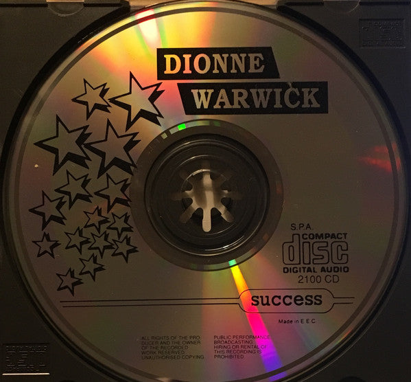 Dionne Warwick : Raindrops Keep Falling On My Head (CD, Comp)