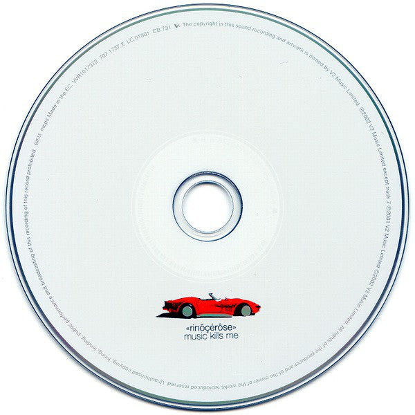Rinôçérôse : Music Kills Me (CD, Album)