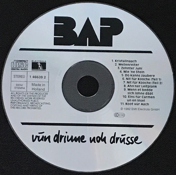 BAP : Vun Drinne Noh Drusse (CD, Album, RE)