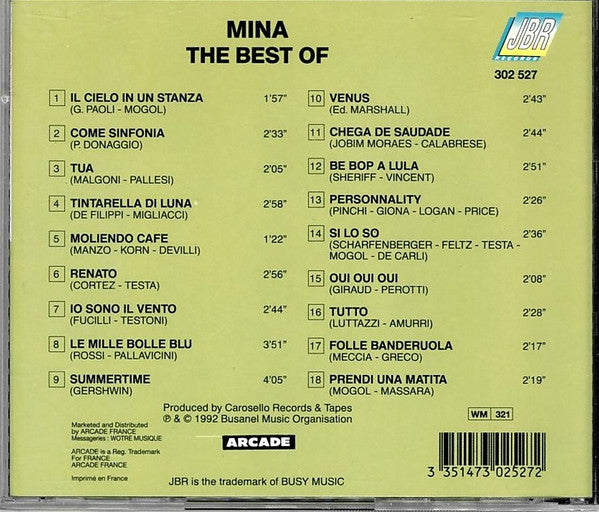 Mina (3) : The Best Of (CD, Comp)