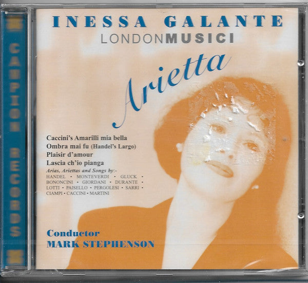 Inese Galante, London Musici, Mark Stephenson (3) : Arietta (CD, Album)
