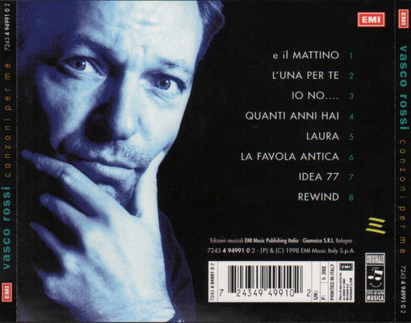 Vasco Rossi : Canzoni Per Me (CD, Album)