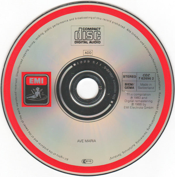 Various : Ave Maria (CD, Comp, Mono, RE, RM)