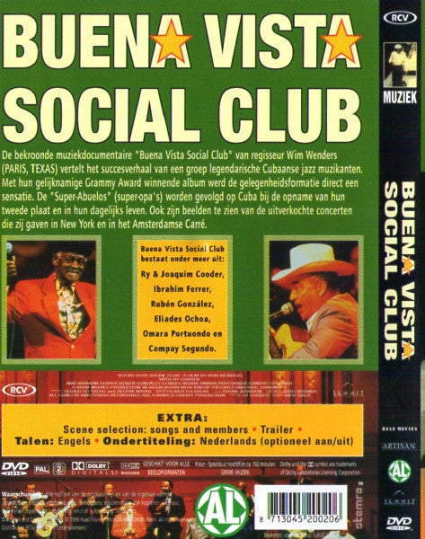 Buena Vista Social Club : Buena Vista Social Club (DVD-V, RE, PAL)
