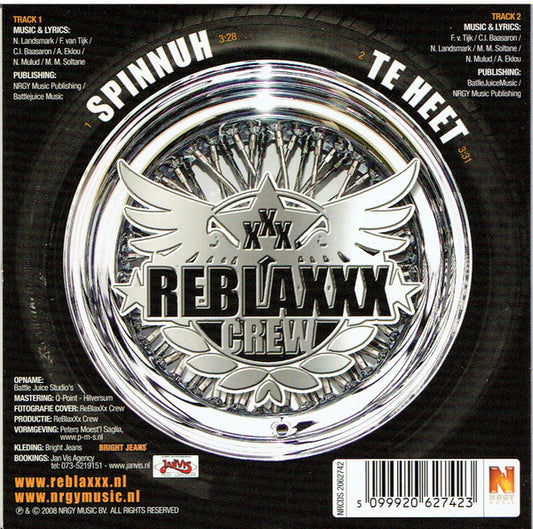 ReBlaxXx Crew : Spinnuh (CD, Single)