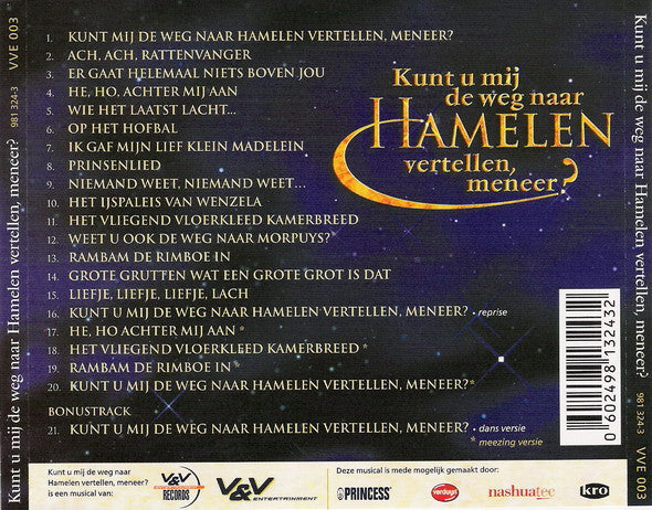 Various : Kunt U Mij De Weg Naar Hamelen Vertellen, Meneer? (CD)