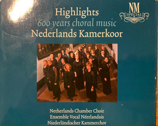 Nederlands Kamerkoor : Highlights 600 Years Choral Music (CD)