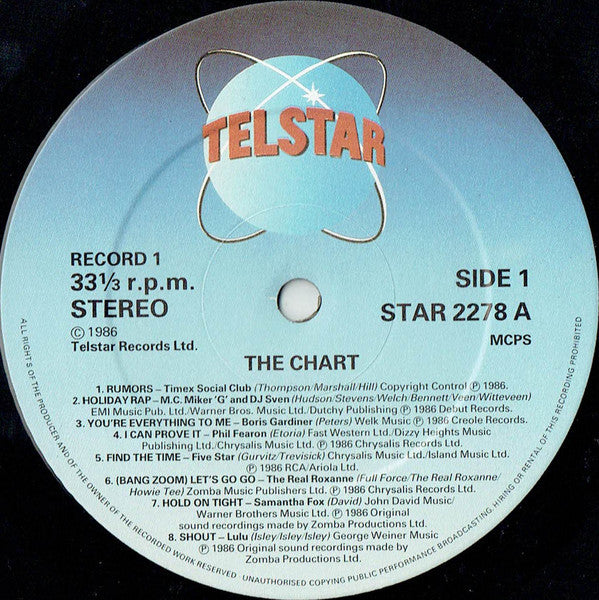 Various : The Chart (LP, Comp)