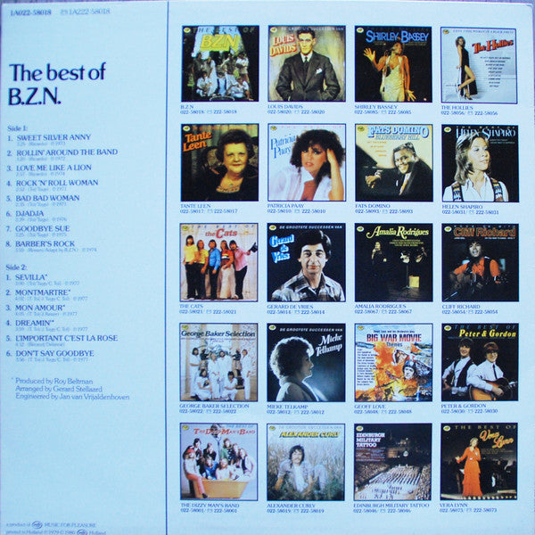 BZN : The Best Of BZN (LP, Comp, RE)
