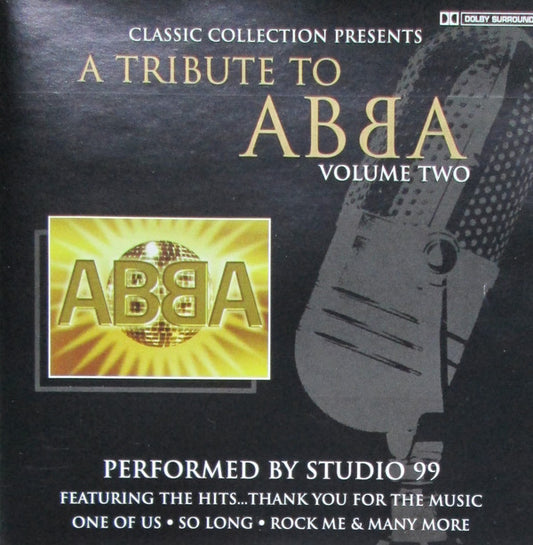 Studio 99 : Studio 99 Perform A Tribute To Abba Volume 2 (CD, Album, Multichannel)