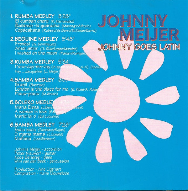 Johnny Meijer : Johnny Goes Latin (CD, Album, RE)