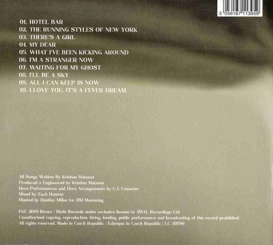 The Tallest Man On Earth : I Love You. It's A Fever Dream. (CD, Album)