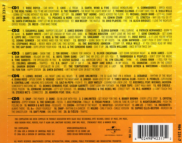 Various : Dance Classics Top 100 (5xCD, Comp)