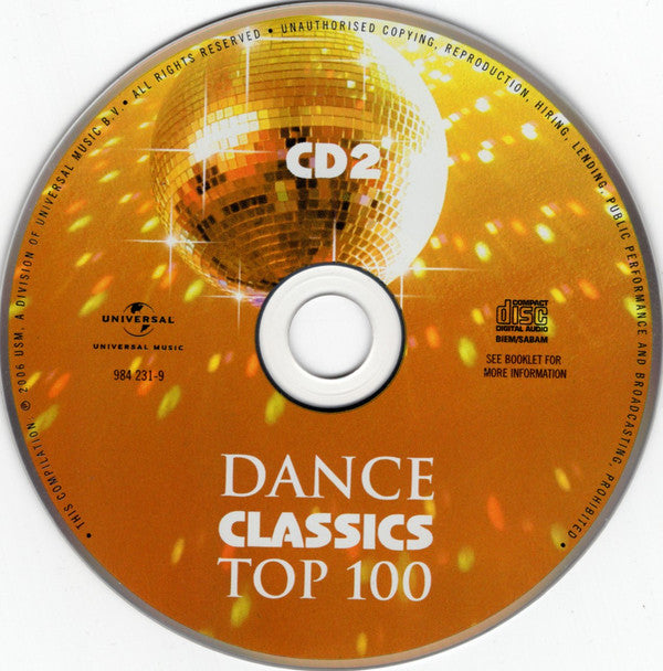 Various : Dance Classics Top 100 (5xCD, Comp)